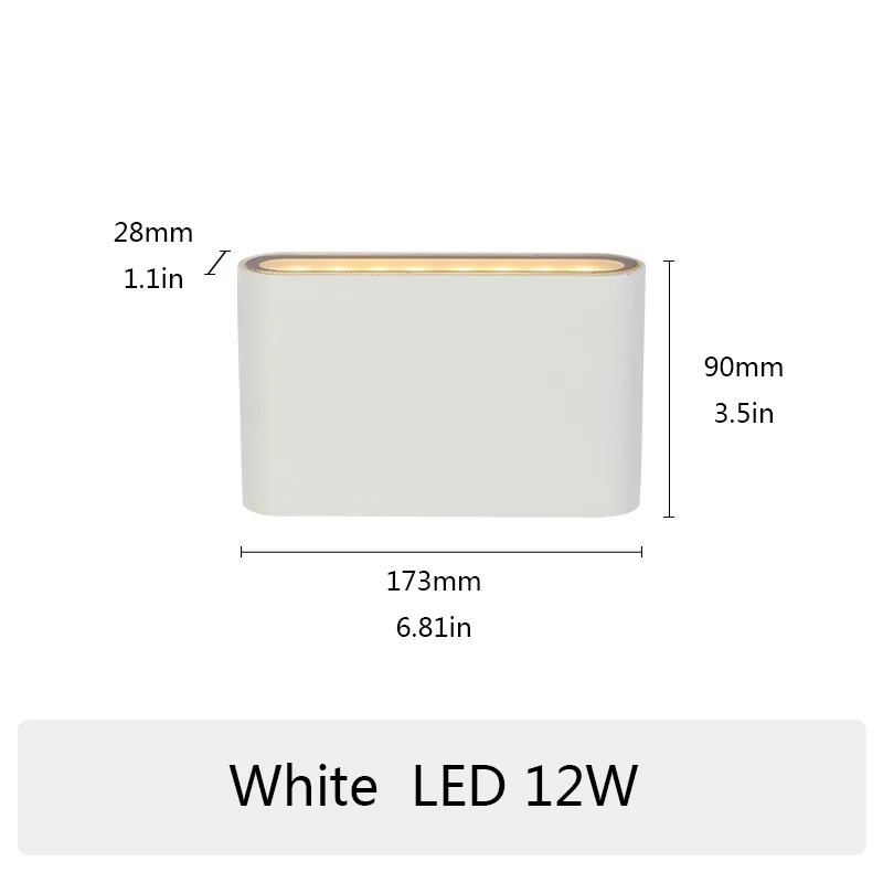 Moderne Wandleuchte aus Aluminium – Armonisa