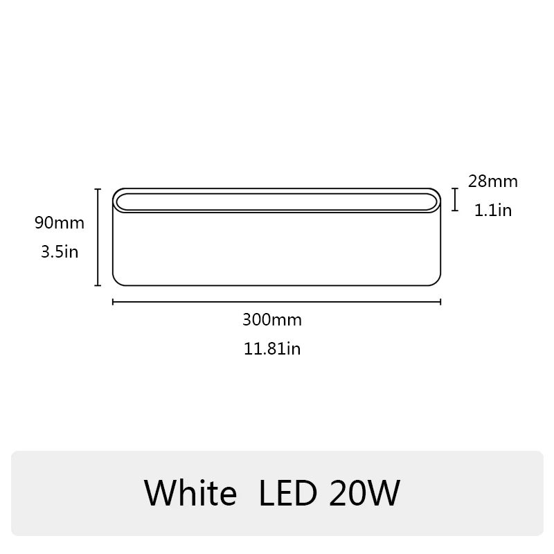 Moderne Wandleuchte aus Aluminium – Armonisa
