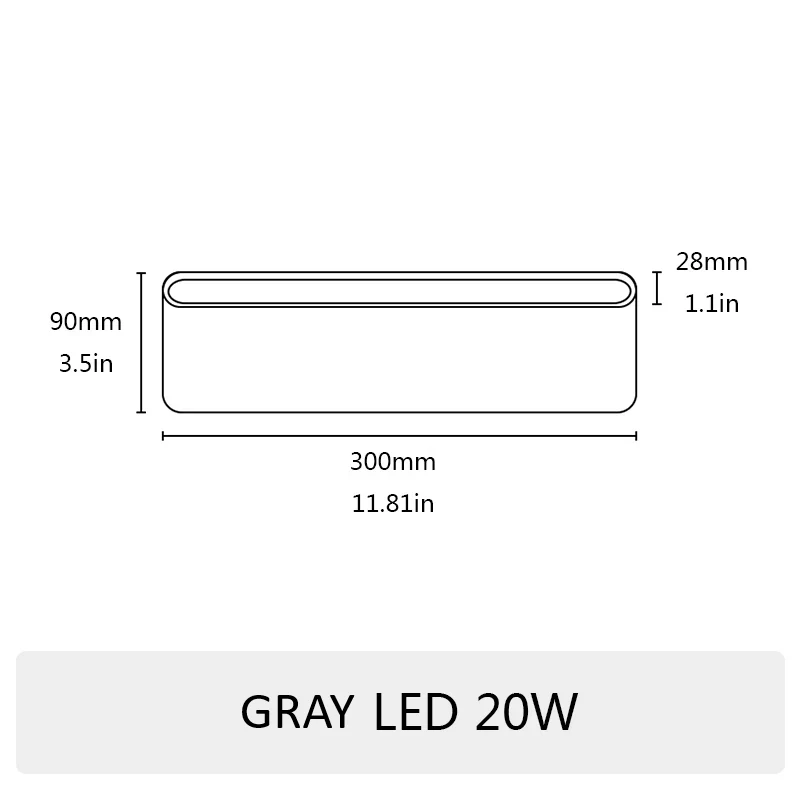 Moderne Wandleuchte aus Aluminium – Armonisa
