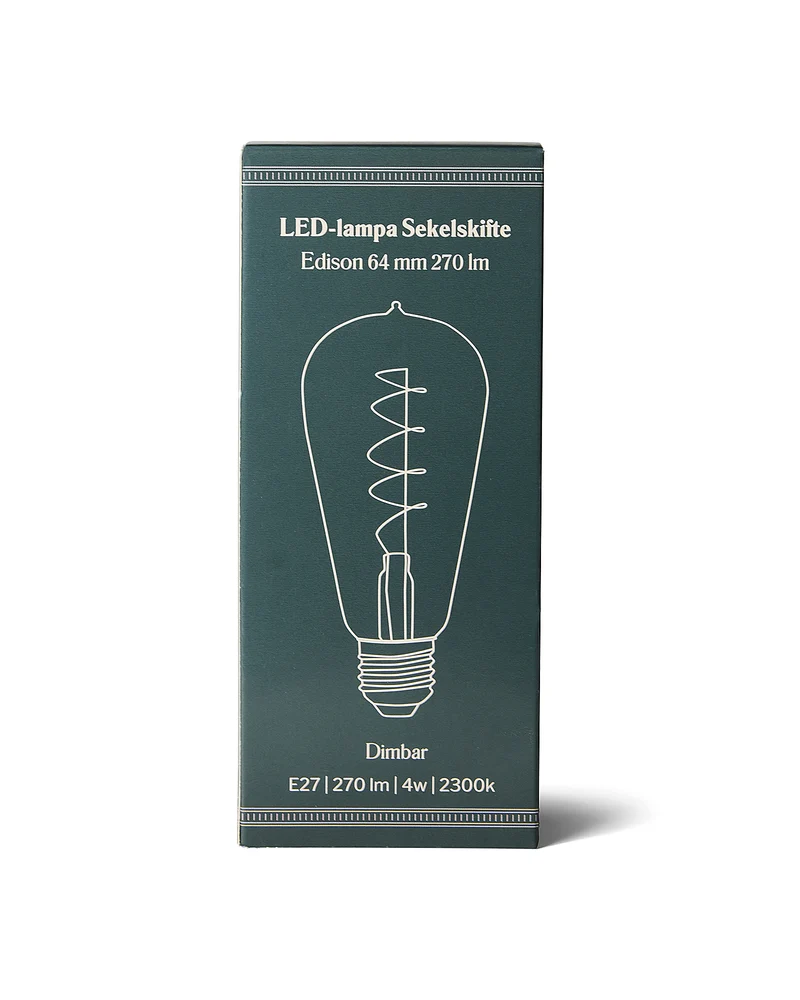 LED-lampa Sekelskifte - Edison 64 mm 270 lm