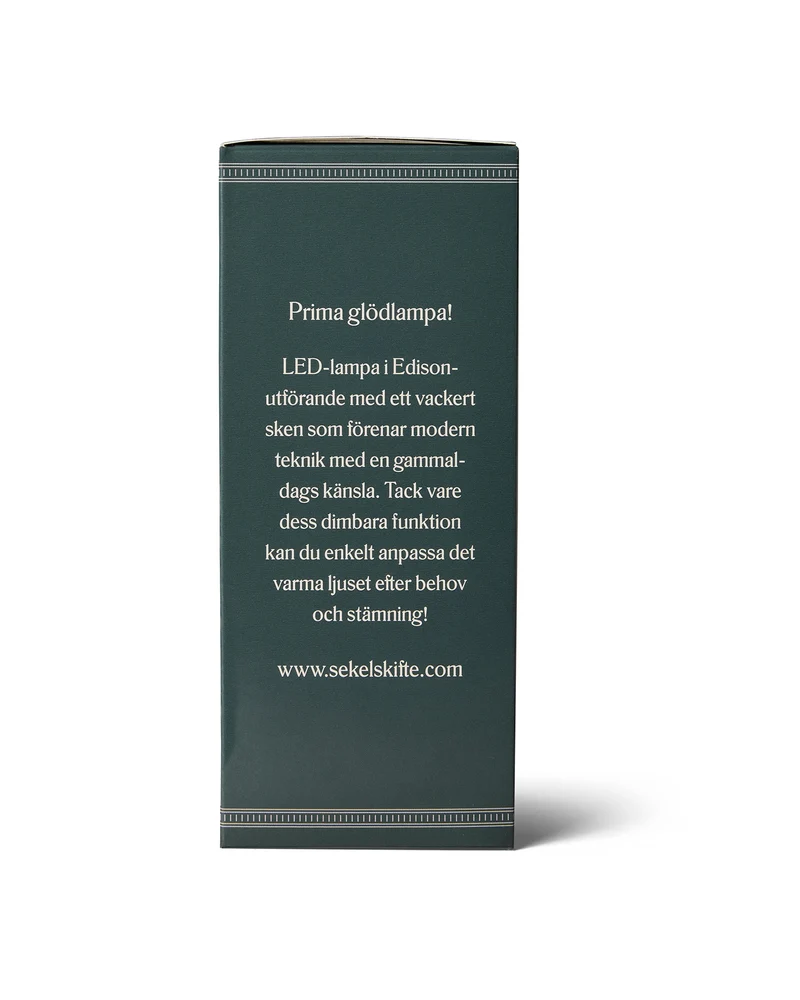 LED-lampa Sekelskifte - Edison 64 mm 270 lm