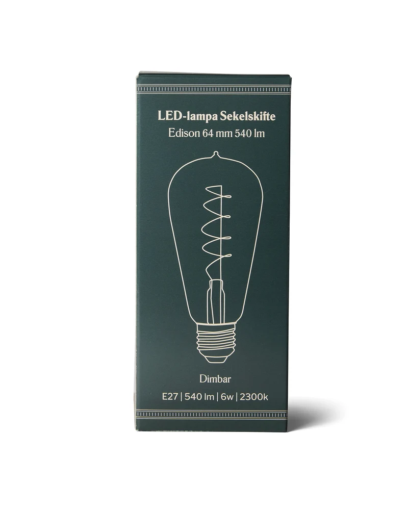 LED-lampa Sekelskifte - Edison 64 mm 540 lm