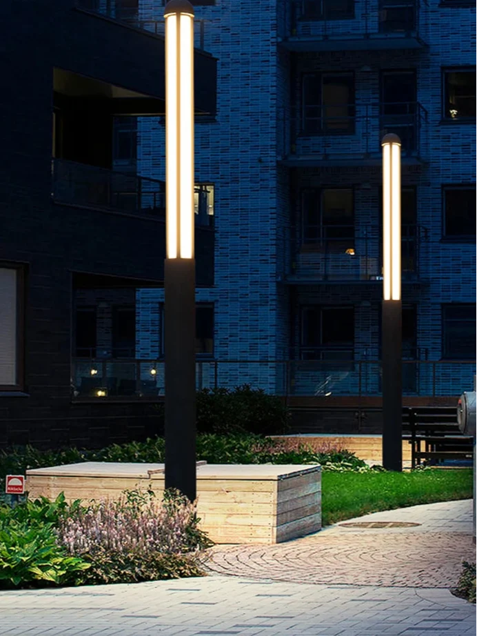 Wasserdichte LED-Außenstehlampe aus Aluminium – Arcluminis