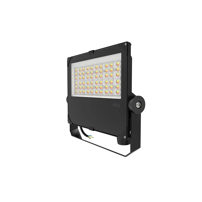 LED Industrielle Bauleuchte | Aurus | 100W, 80W, 60W Schalter | Schwarz | Einstellbare Lichtfarbe