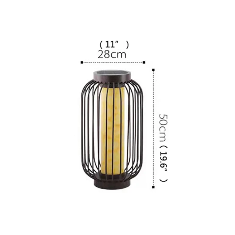 Moderne Rasenlampe aus Edelstahl – Taléria