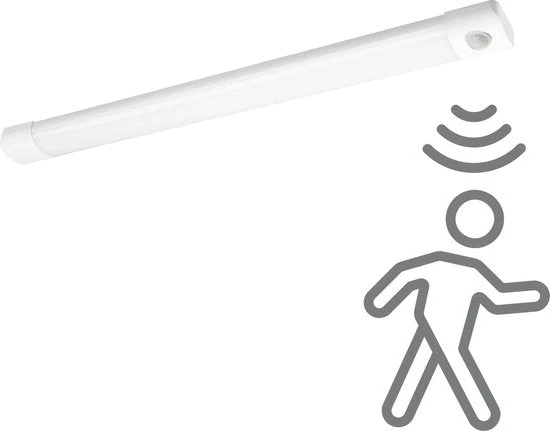 LED-Lichtleiste mit Bewegungsmelder 36W neutralweiß 120cm - LED's Light