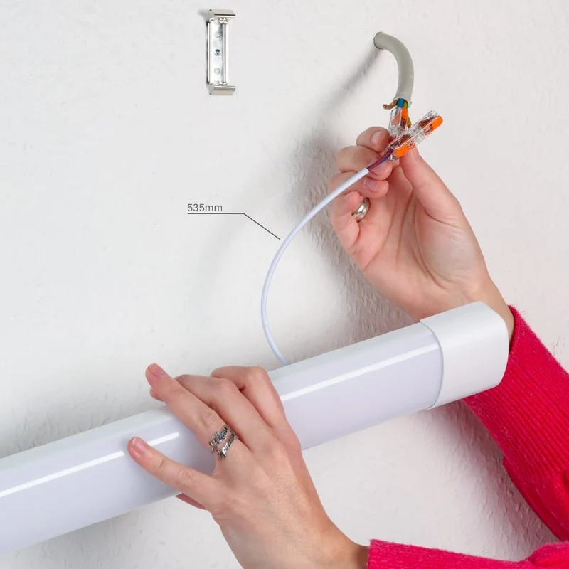 LED-Lichtleiste mit Bewegungsmelder 36W neutralweiß 120cm - LED's Light