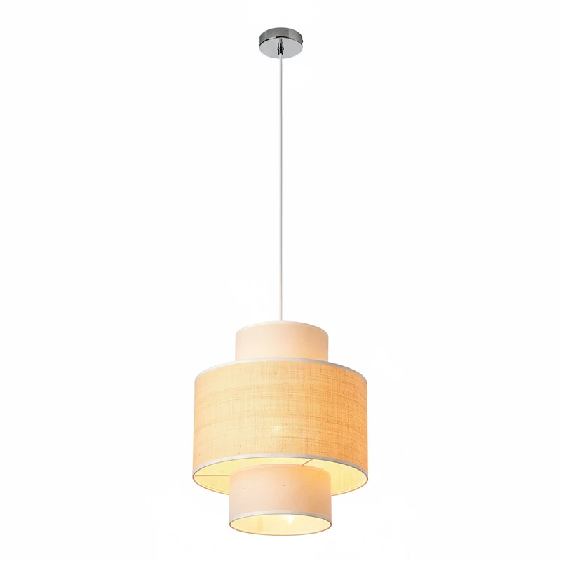 OSRAM DECOR Wrap Cylinder Pendelleuchte E27 Beige