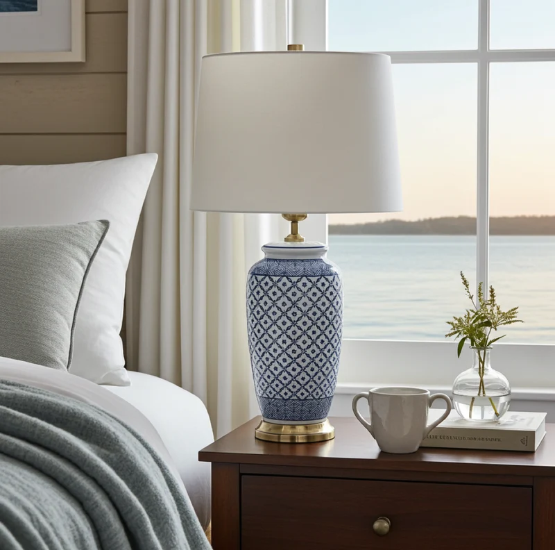 Chinesische Vasenlampe "Chinoiserie"