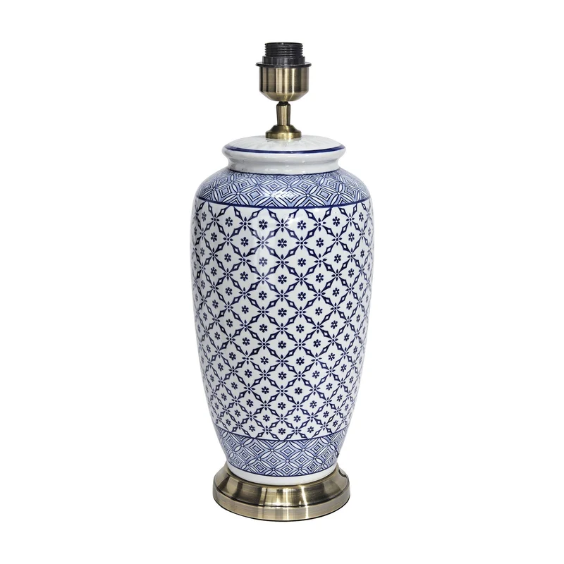 Chinesische Vasenlampe "Chinoiserie"