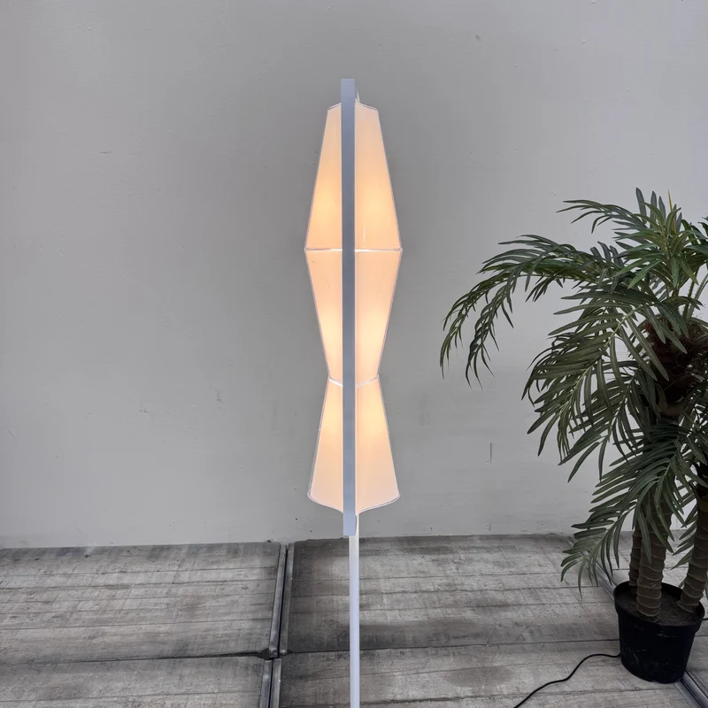 Artemide Sofocle Stehlampe Weiß Metall Designer Lampe Gebraucht