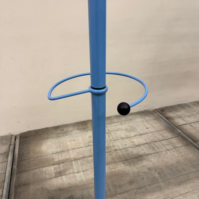 Garderobenständer Standgarderobe Blau Schwarz Holzknöpfe Schirmständer Gebraucht