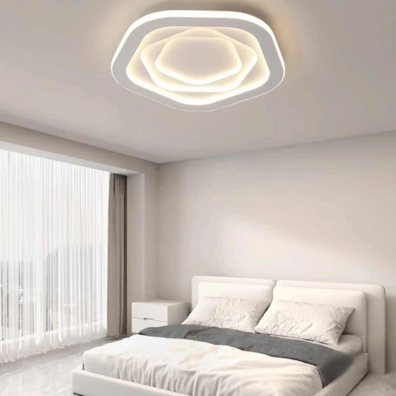 Ceiling Light Simple Triangle / Pentagon LED Dimmable, White