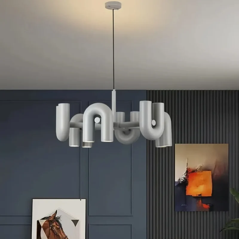 Moderne Design Pendelleuchte mit verstellbarem U-förmigem Lampenkopf