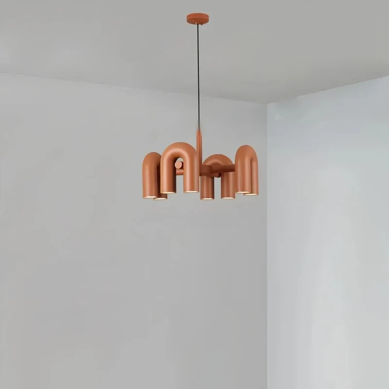 Moderne Design Pendelleuchte mit verstellbarem U-förmigem Lampenkopf