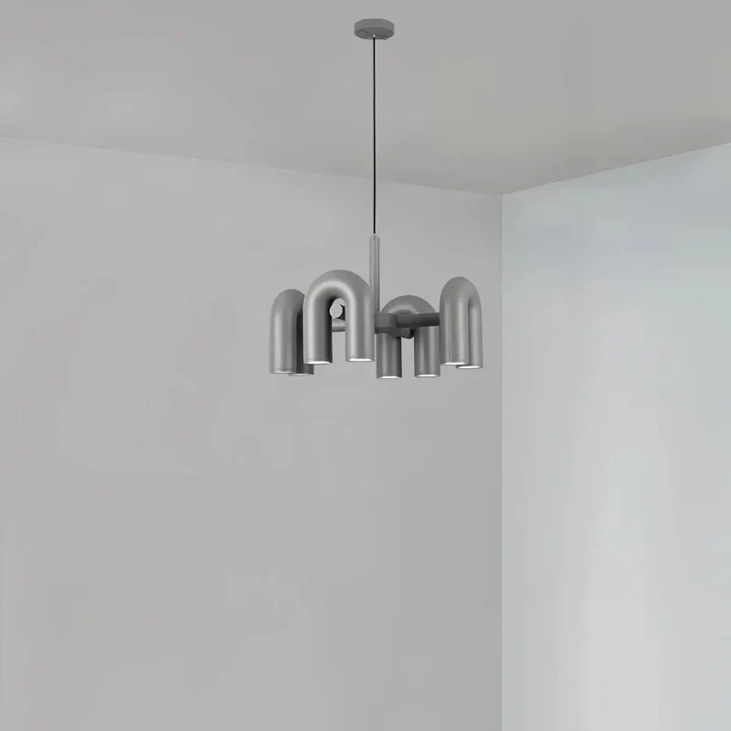 Moderne Design Pendelleuchte mit verstellbarem U-förmigem Lampenkopf