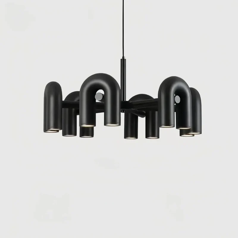 Moderne Design Pendelleuchte mit verstellbarem U-förmigem Lampenkopf