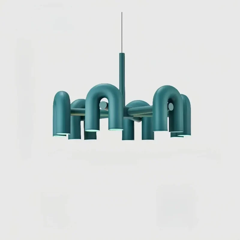 Moderne Design Pendelleuchte mit verstellbarem U-förmigem Lampenkopf