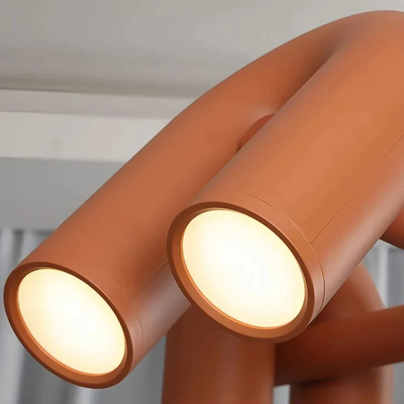 Moderne Design Pendelleuchte mit verstellbarem U-förmigem Lampenkopf