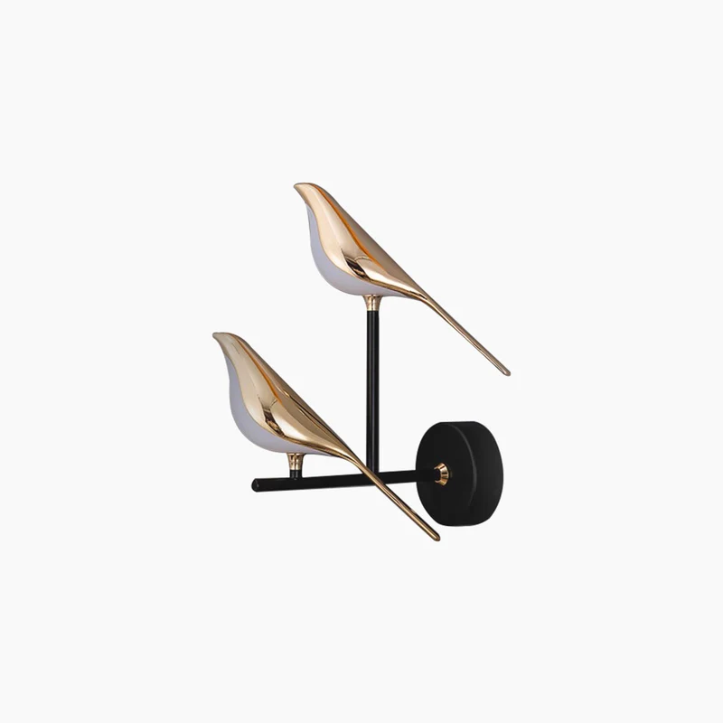 Wall Light Lamp Modern Decorative Magpie Bird Indoor LED