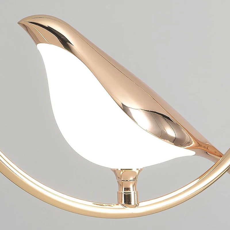 Pendant Light Unique Circular / Oval Magpie Bird LED