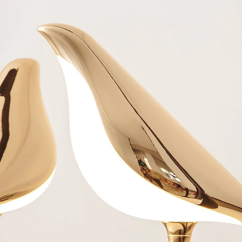 Chandelier Pendant Light Unique Creative Magpie Bird LED