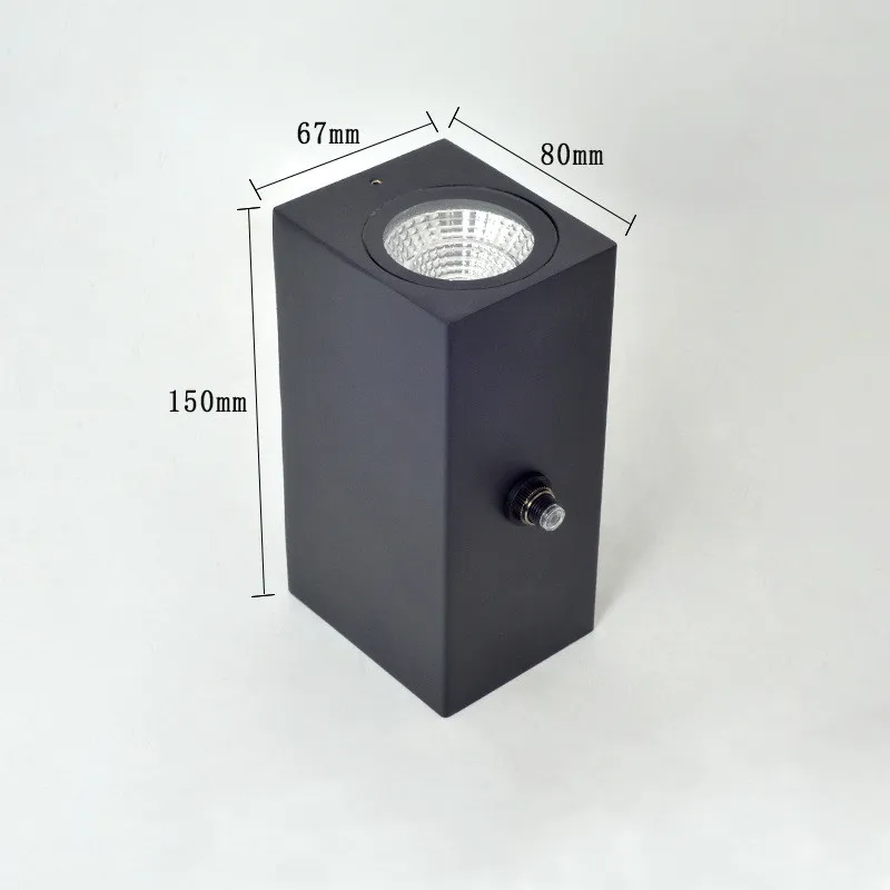 Außenwandleuchte aus Aluminium und Glas – Serenial