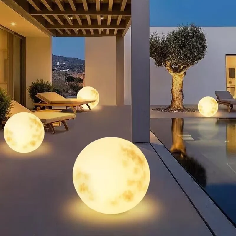 Dekorative wasserdichte Solar-Außenlampe aus ABS – Mirelvios