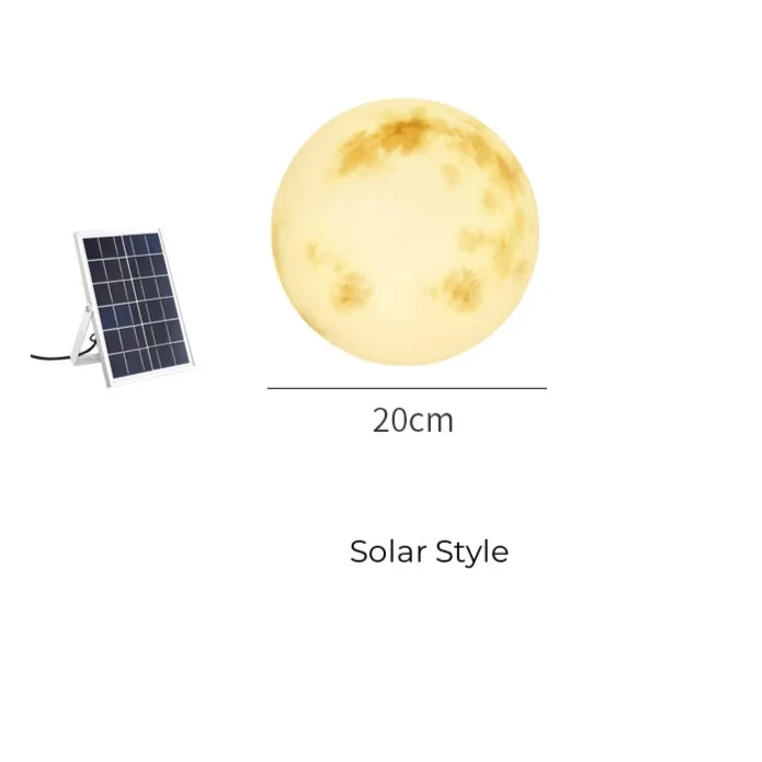 Dekorative wasserdichte Solar-Außenlampe aus ABS – Mirelvios
