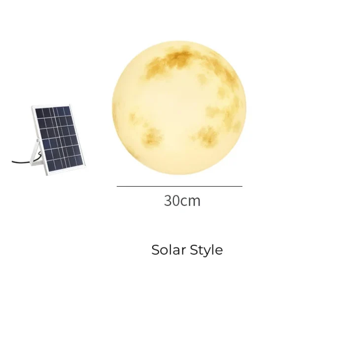 Dekorative wasserdichte Solar-Außenlampe aus ABS – Mirelvios