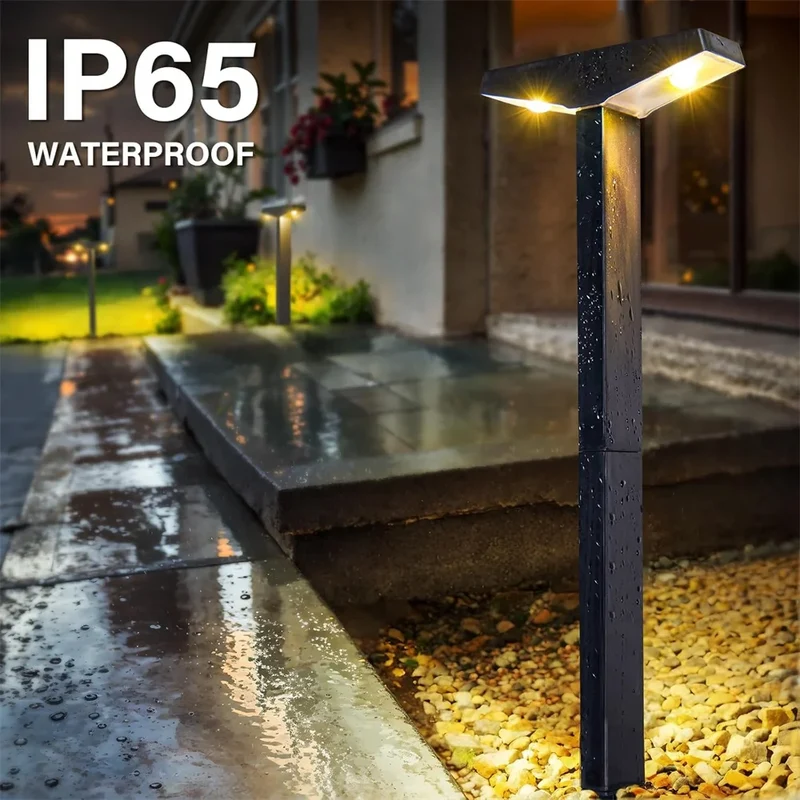 Moderne wasserdichte Solar-Gartenlampen IP65 – Solaraire
