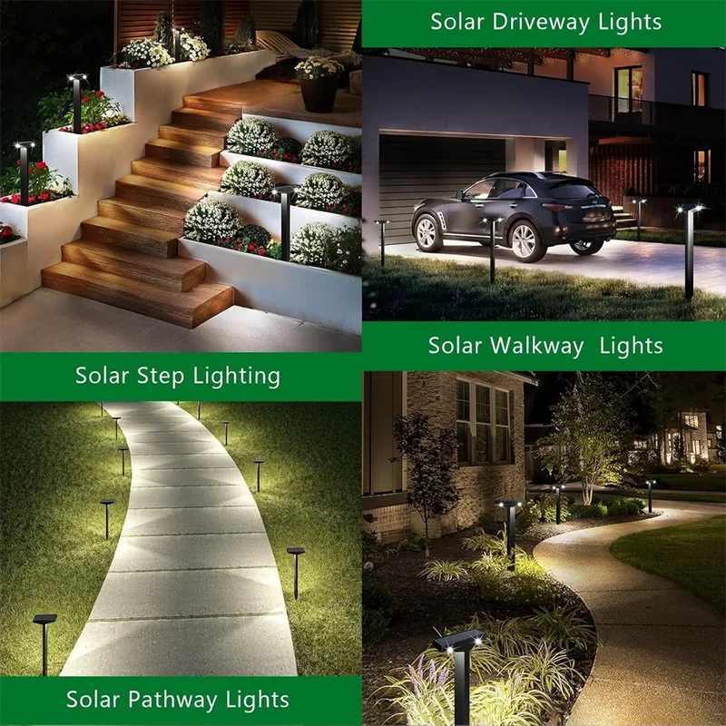 Moderne wasserdichte Solar-Gartenlampen IP65 – Solaraire