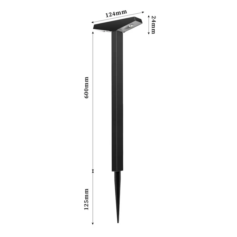 Moderne wasserdichte Solar-Gartenlampen IP65 – Solaraire