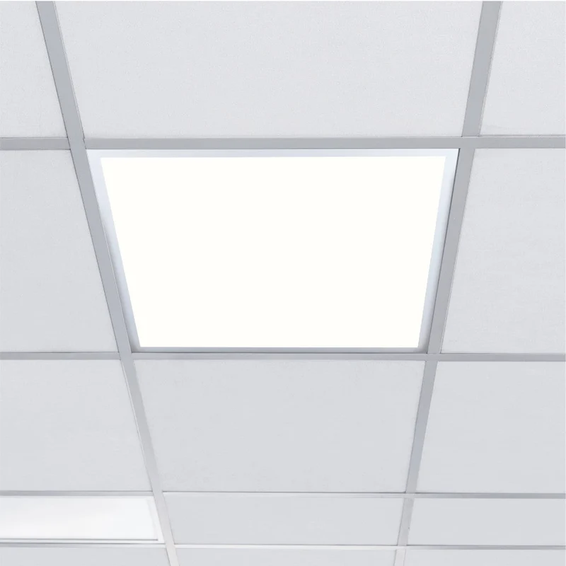 LED-Panel Light Pro – 180 lm/W – 25 W, 4500 lm, 4000 K, UGR < 19 – 620 x 620 mm – Lifud-Treiber – Weiß – Deutsche Größe