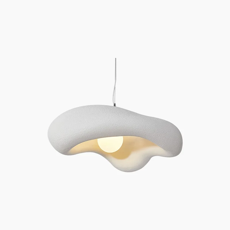 Pendant Light Japanese Wabi-Sabi Cream Unique, 4 Colors