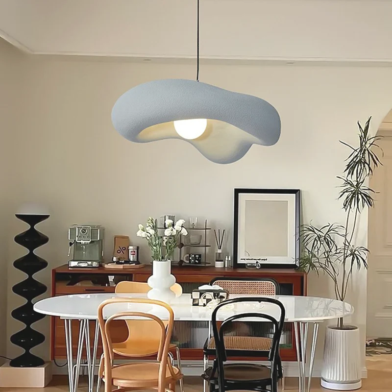 Pendant Light Japanese Wabi-Sabi Cream Unique, 4 Colors