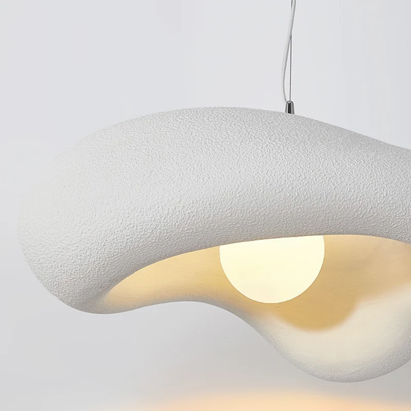 Pendant Light Japanese Wabi-Sabi Cream Unique, 4 Colors