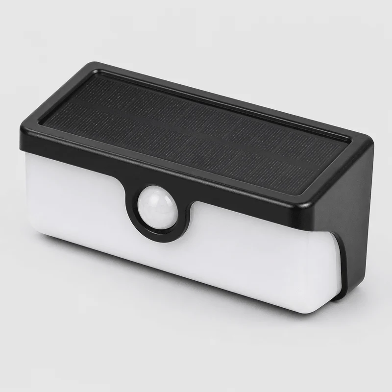 Verbindbare LED-Solar-Wandleuchte mit Bewegungssensor 500lm 4000K IP65 - LED's Light