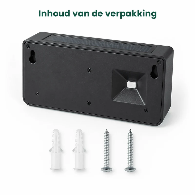 Verbindbare LED-Solar-Wandleuchte mit Bewegungssensor 500lm 4000K IP65 - LED's Light