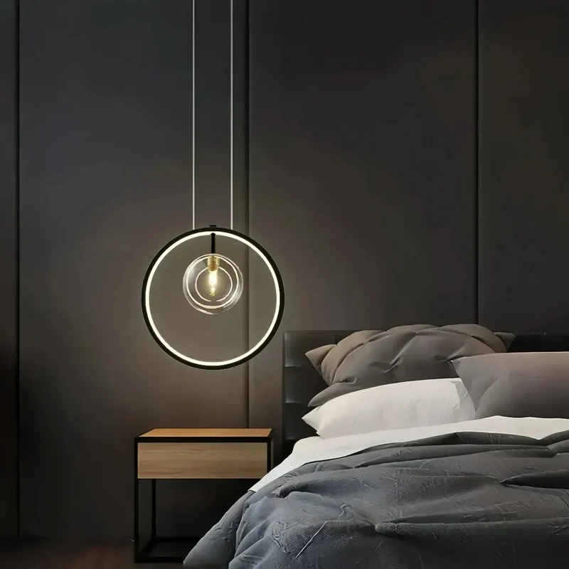 Pendelleuchte Bubbles aus Glas für das Esszimmer