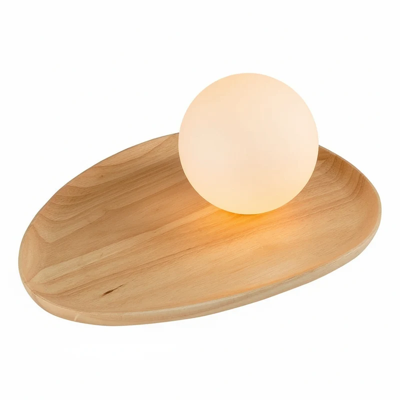 OSRAM DECOR Wood Nest Tischleuchte 1xG9 Braun