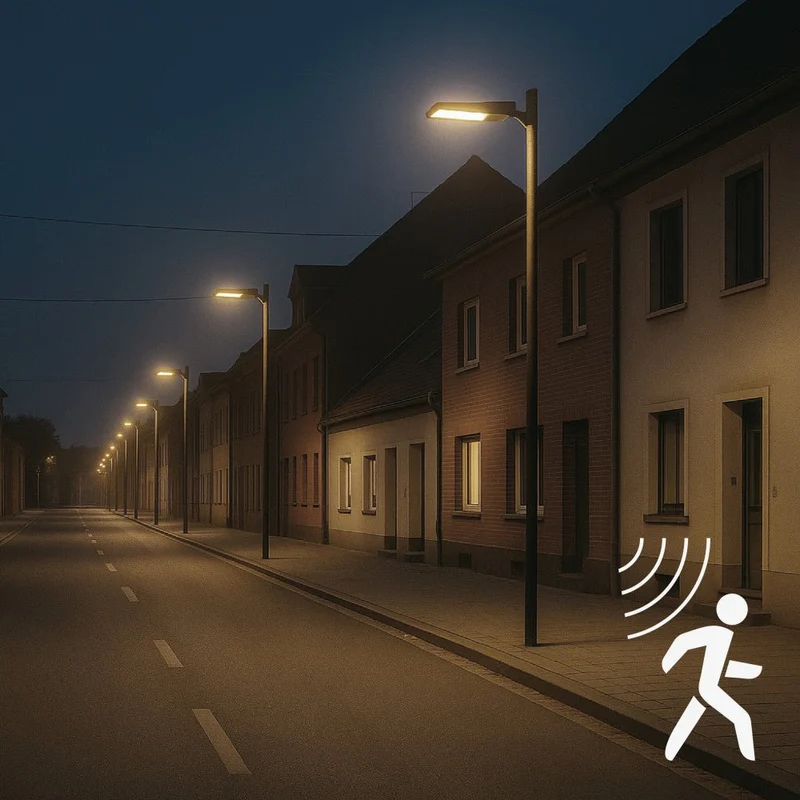 S LIGHT LED-Solar-Außenstraßenleuchte 3000lm 4000K neutralweiß IP65 - LED's Light
