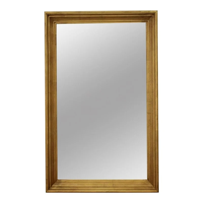 Casa Padrino Luxus Wandspiegel Gold 100 x H. 160 cm - Grosser Wohnzimmerspiegel
