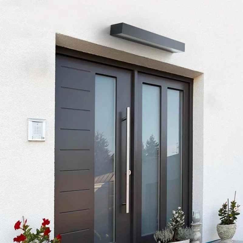 Moderne LED-Wandleuchte für Außen – Zéphiral