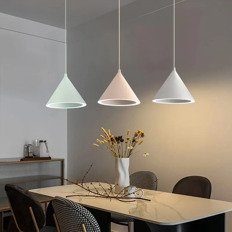 Moderne Macaron Regenschirm Pendelleuchte für Esszimmer