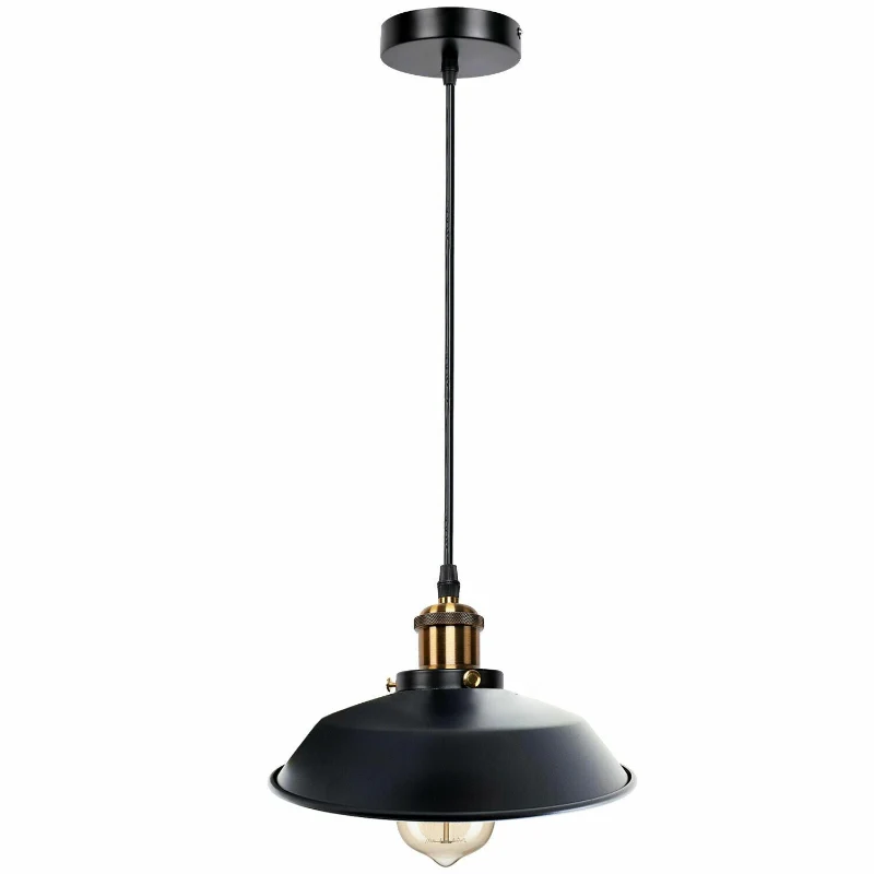LEDSONE Retro-Pendelleuchte in verschiedenen Farben Ø 26cm ~3536