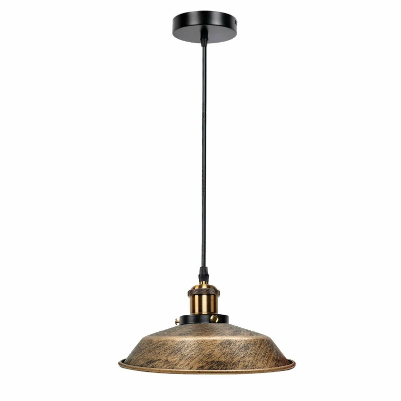LEDSONE Retro-Pendelleuchte in verschiedenen Farben Ø 26cm ~3536