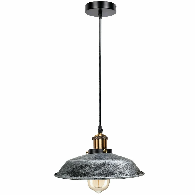 LEDSONE Retro-Pendelleuchte in verschiedenen Farben Ø 26cm ~3536