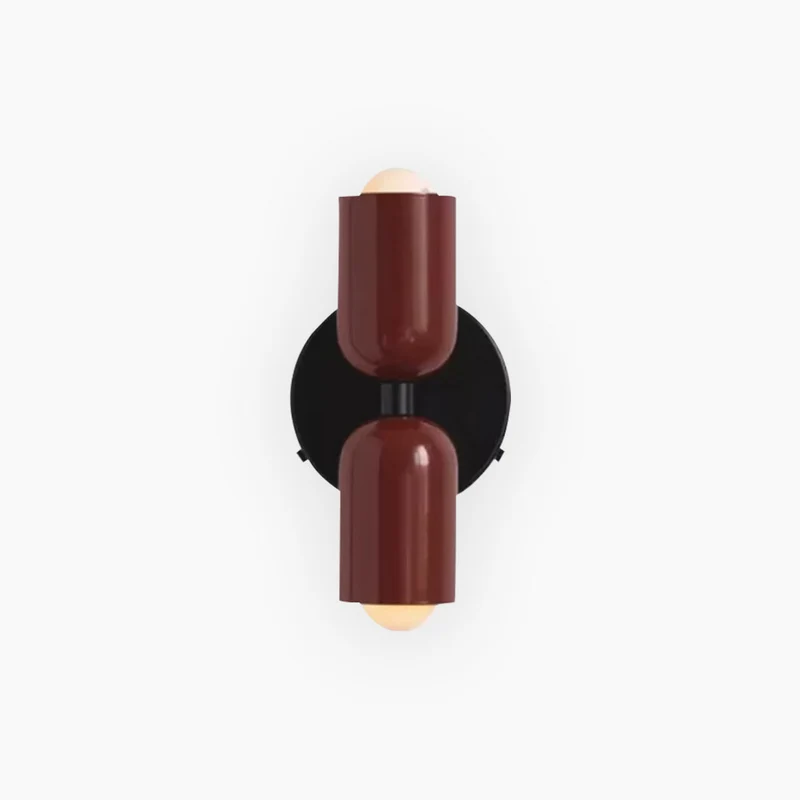 Wall Sconce Light Cream Multicolor Double Head