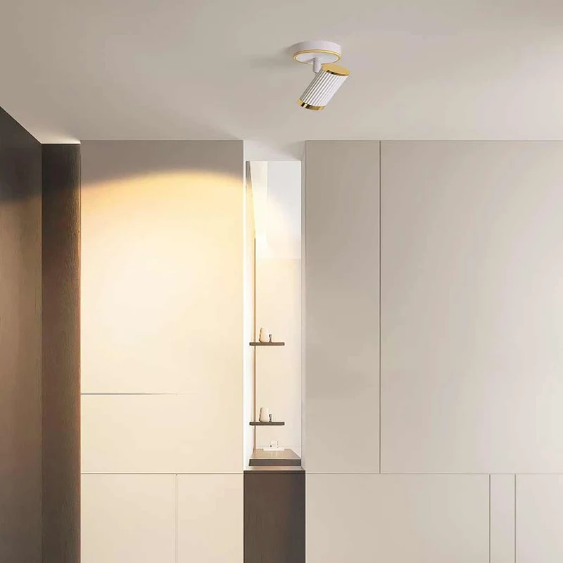 Ceiling / Wall Spotlight Fashion Adjustable LED, White